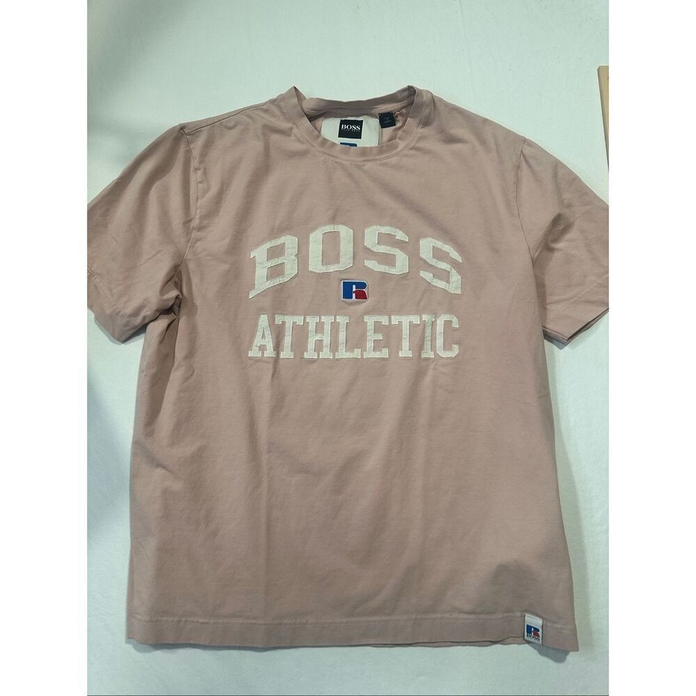 Hugo Boss x Russell Athletic unisex relaxed-fit T-shirt, Size XL
